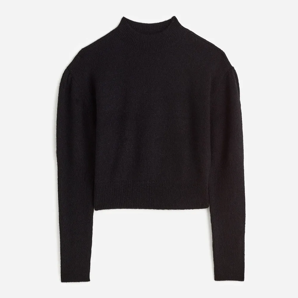 NWOT Madewell Black Alpaca Casual Sweater XXS no sewn in size tag - Image 5