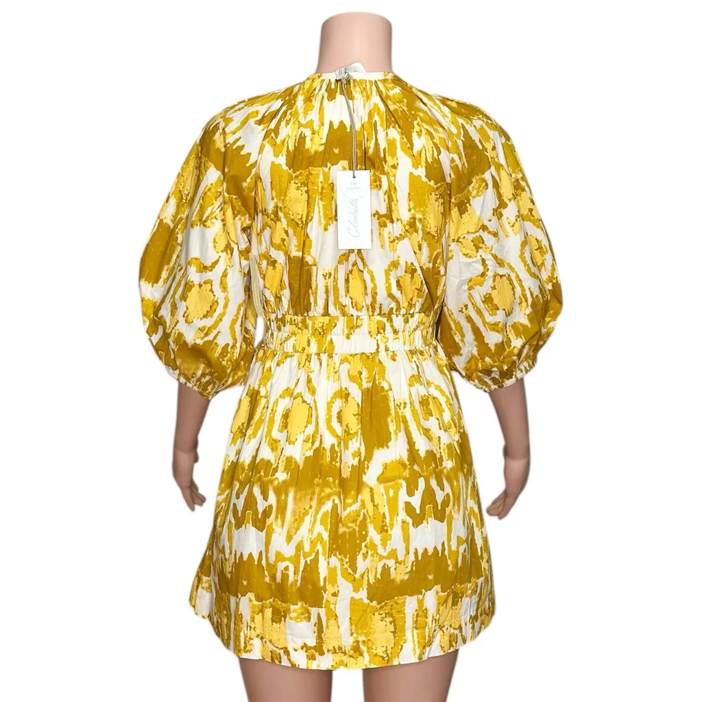 CLEOBELLA Aubrey Mini Dress, Watercolor Ikat, XS - Image 10