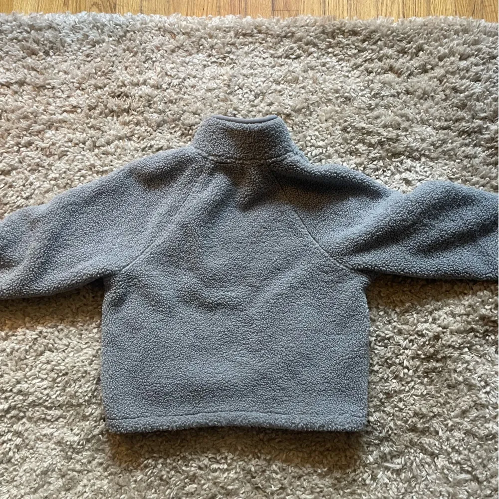 JoyLab EUC Joy Lab Gray 1/2 Zip Sherpa Pullover - Image 4