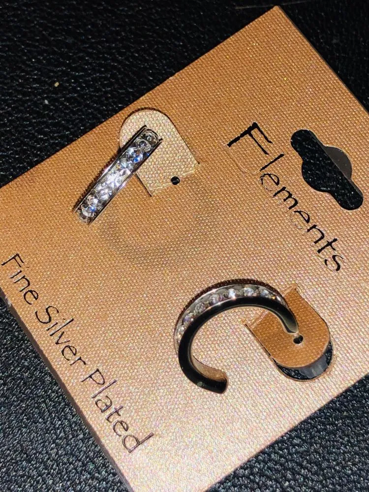 Elements Fine Silver Plated Earrings - Image 7