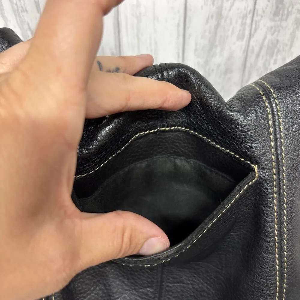 The Sak Black Leather Deena Flap Crossbody - Image 5