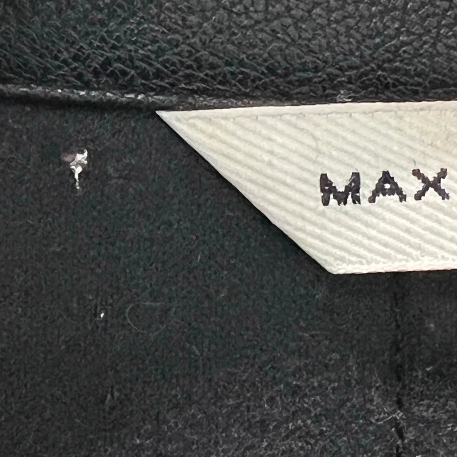 Max Studio Faux Leather Button Down Shirt Black Edgy Streetwear Women’s Medium - Image 13