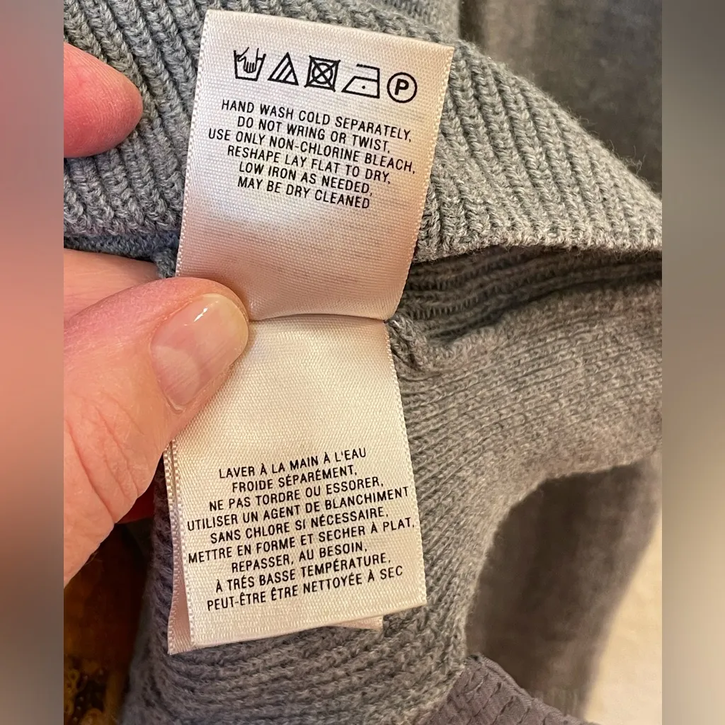 Anthropologie Vermeil Stream Cashmere Cardigan Sweater by Yellow Bird Size M - Image 13