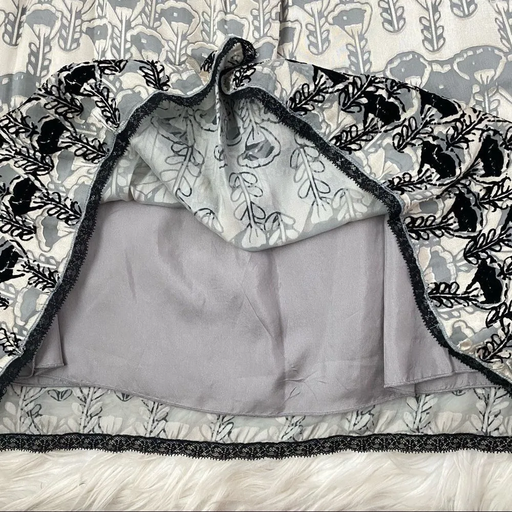 Johnny Was For Love and Liberty Long Sleeve Silk Dress - Image 5