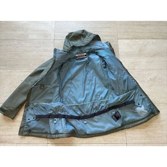 Special Blend Womens Green Plaid Ski Snowboard Jacket Hood Waterproof Large‎ Size 12 - Image 5