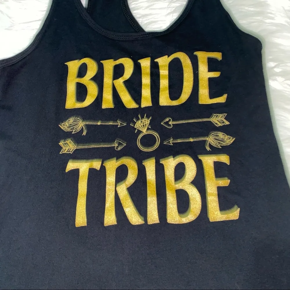 Bride tribe Tank Top Size M Black Size M - Image 3