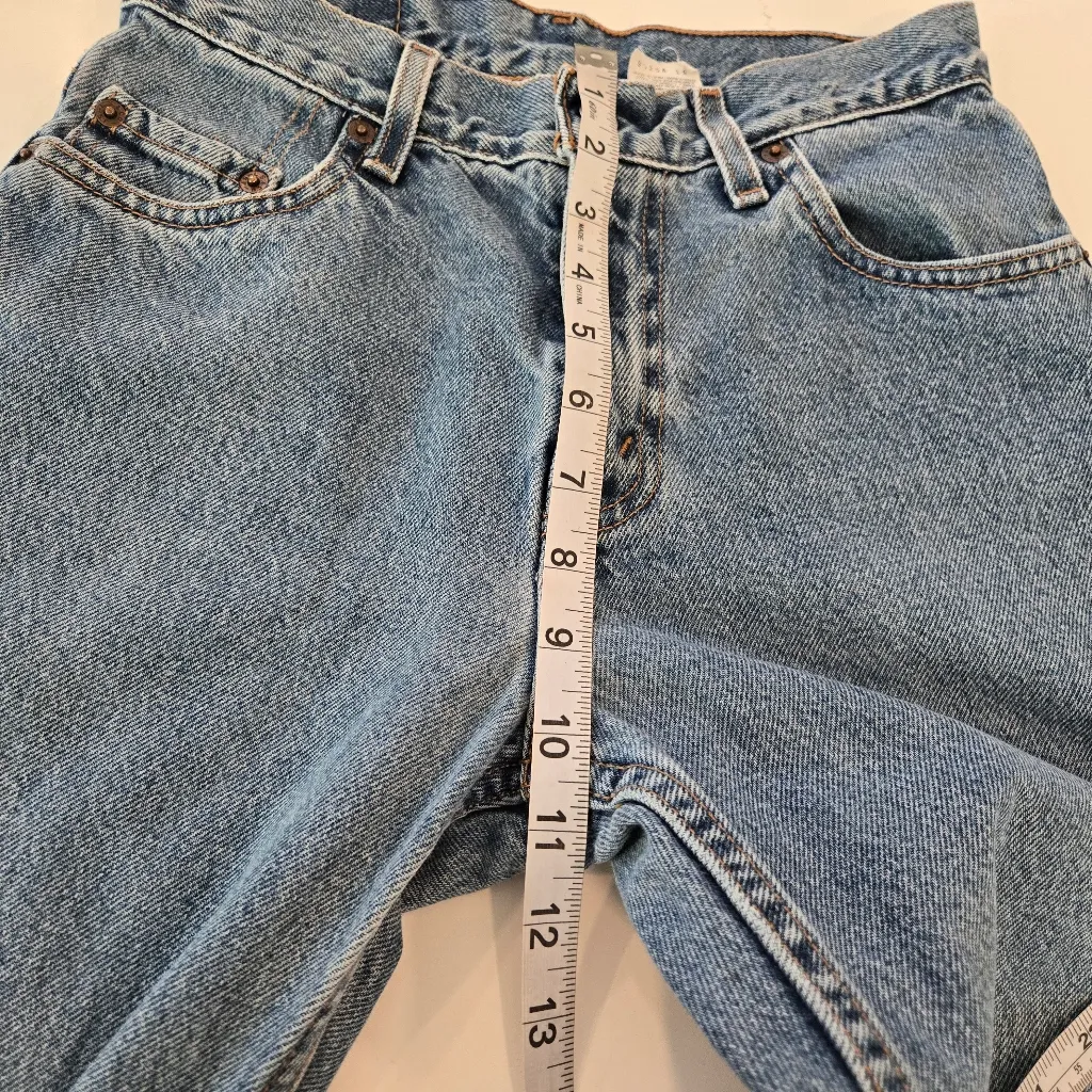 Vintage Levi’s 569 women’s Jeans size 12 loose fit regular medium orange tab - Image 14