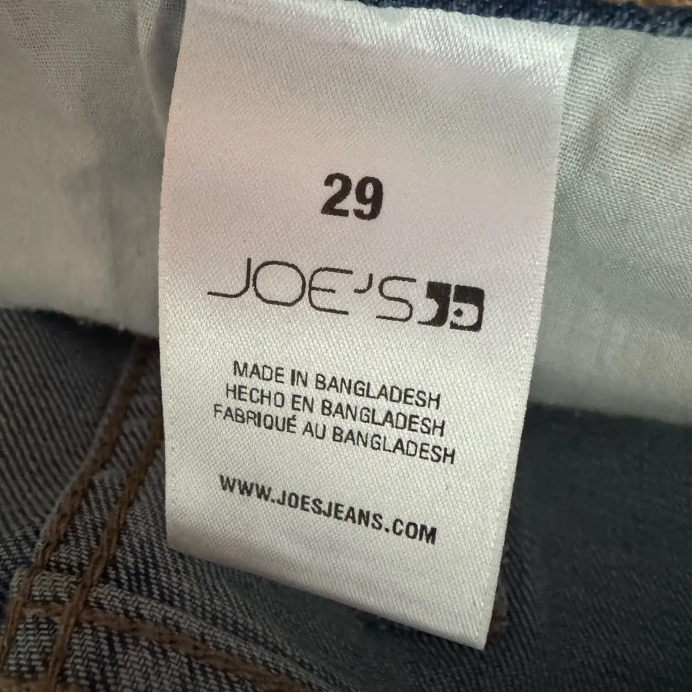 Joe’s Vintage Easy High Rise Cutoff Raw Hem Denim Blue Jean Shorts Annalise 29 - Image 5