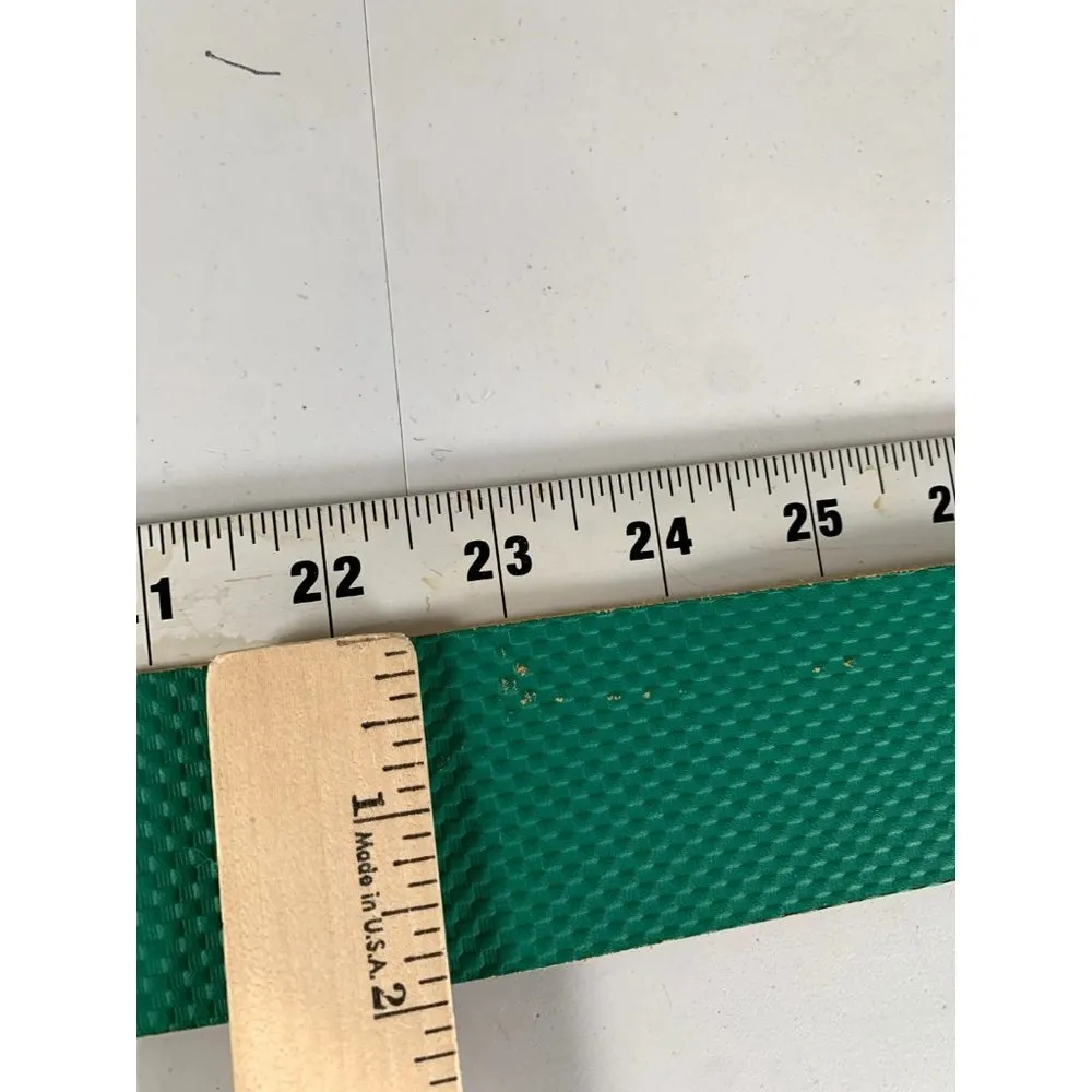 Vintage Statement Belt Womens Espirit Green Wide Adjustable Solid Medium 90s - Image 10