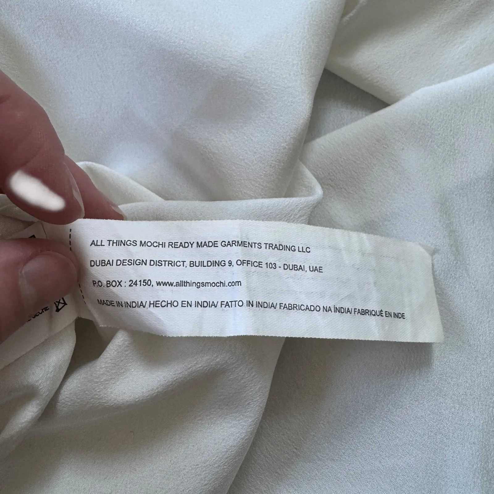 All Things Mochi Blessica Dress White - Image 10