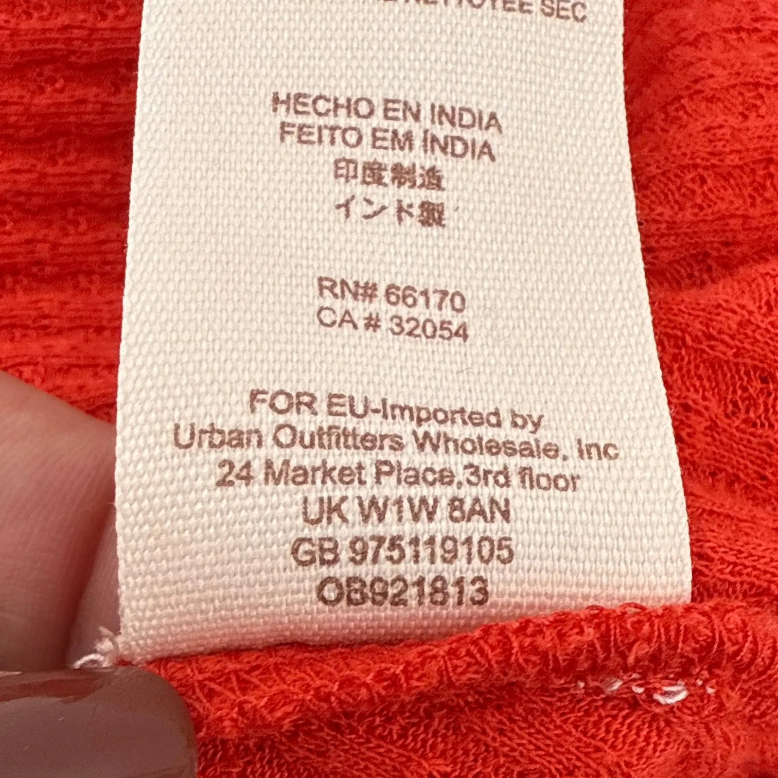 Free People Parisian Nights Red Lace Trim Ribbed Bell Sleeve V Neck Top Small - Image 11