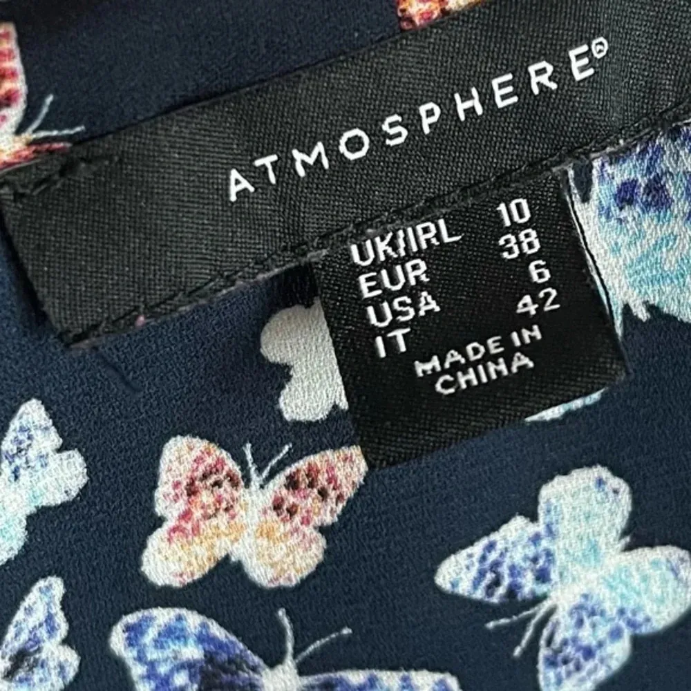 Atmosphere • Blue Butterfly Tank Top - Image 5