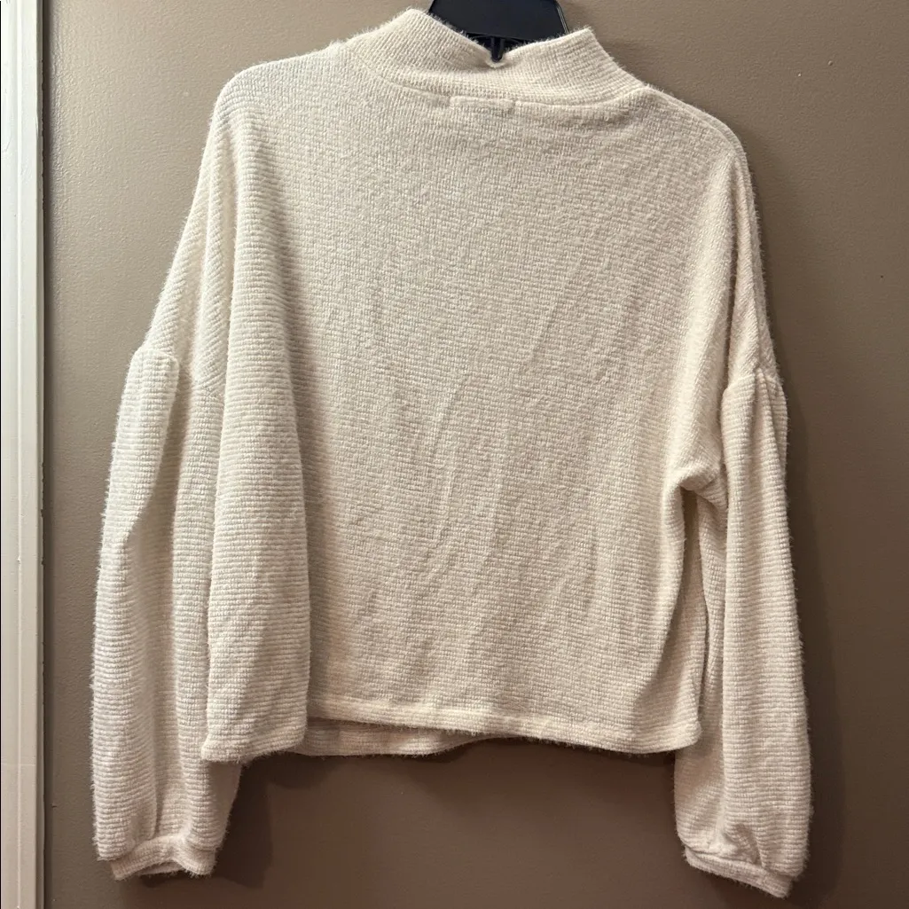 Sanctuary  Cream Turtleneck Sweater - Image 2