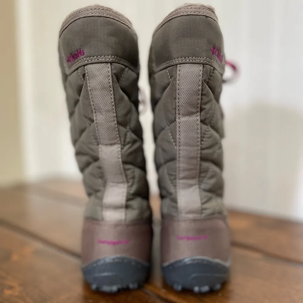 COLUMBIA Crystal Mid Lace Waterproof Quilted Boots 200 Grams Size Women’s 7 - Image 3