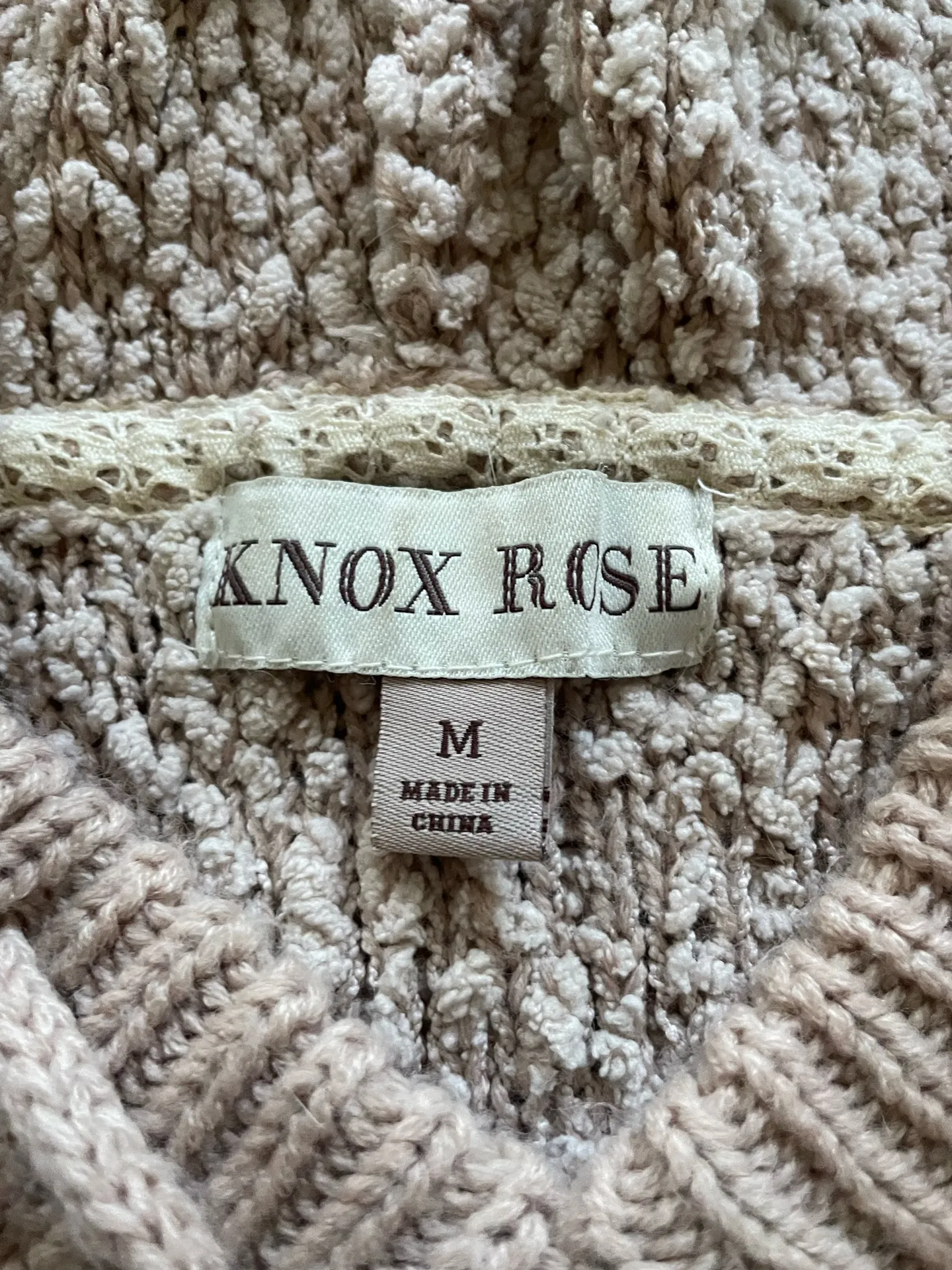 Knox Rose hooded chenille textured sweater - Image 2