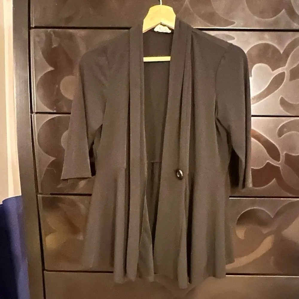 Short Black Cardigan - Image 6