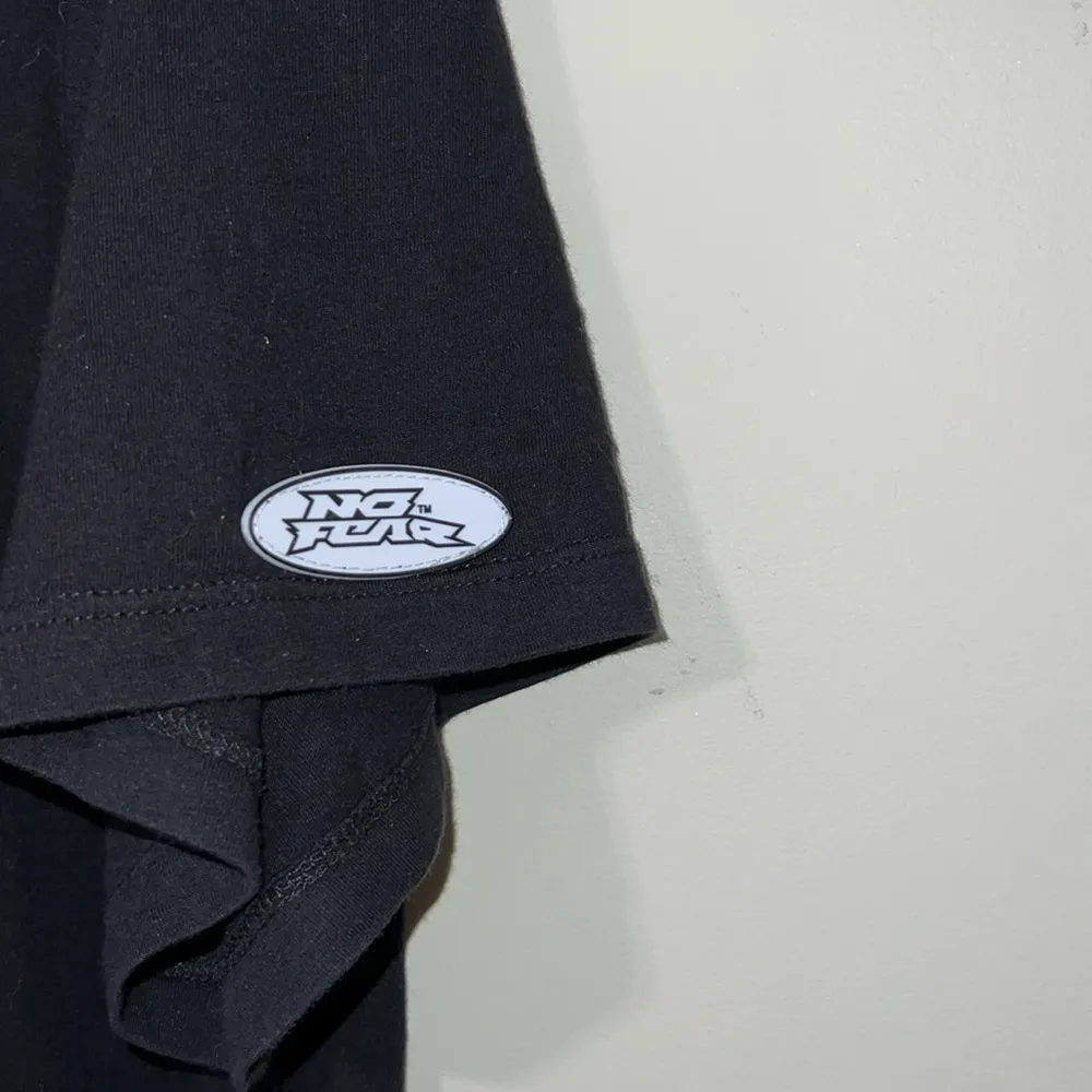 No Fear x H&M medium oversized t-shirt cotton jersey printed design crew neck - Image 4