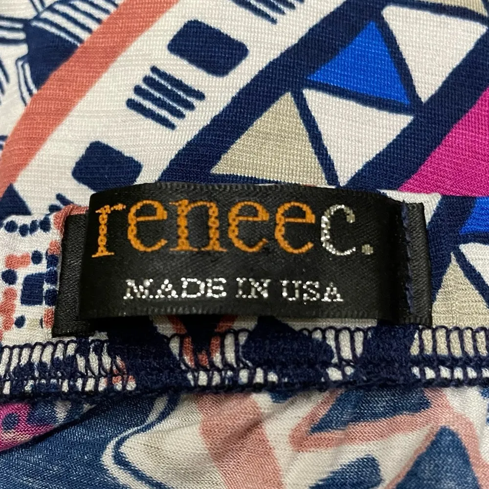 Renee C. purple multi patterned long sleeved top / S / Excellent condition - Image 11