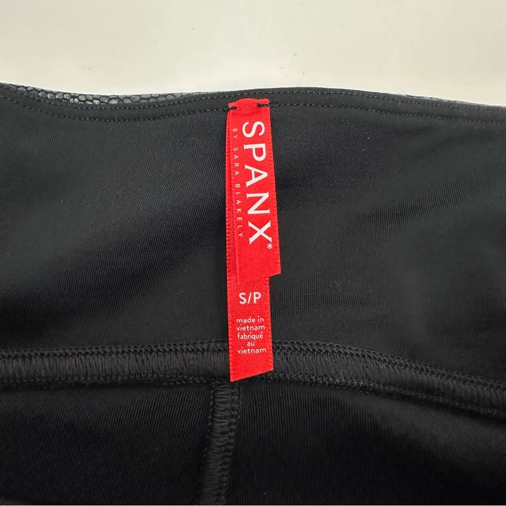Spanx Pebbled Faux Leather Leggings - Image 7