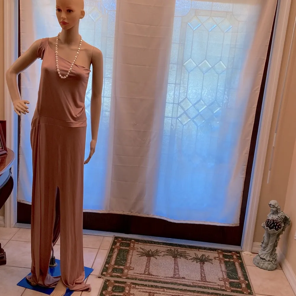 Mauve Sleeveless Maxi Gown size 20 - Image 14