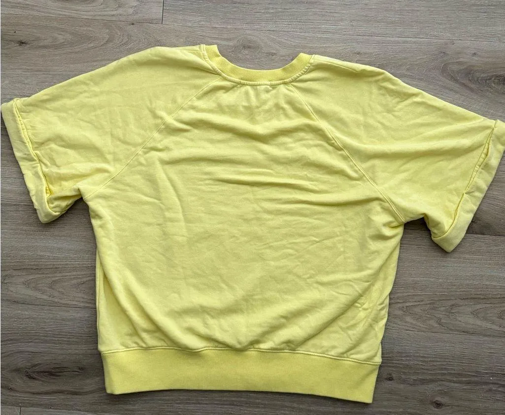 The Seaside Style Softest Raglan Short Sleeve Sweatshirt - Image 4