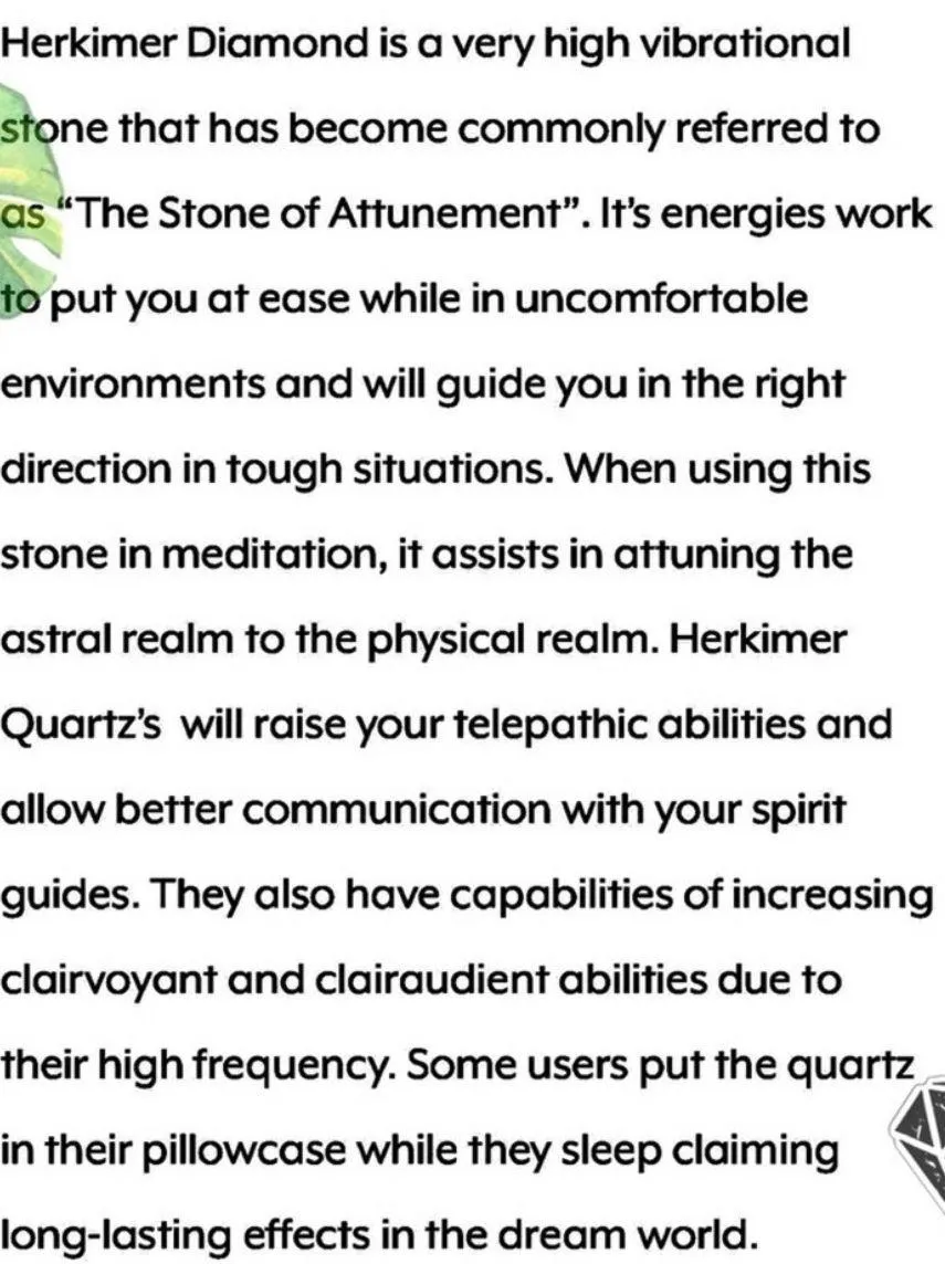 Sterling silver Herkimer Diamond Goddess Earrings - Image 5