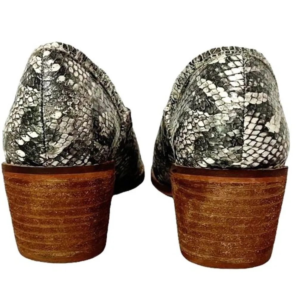 Catherine Malandrino Roxie Bootie Faux Snakeskin Women’s Size 8.5 Pointed Toe - Image 7