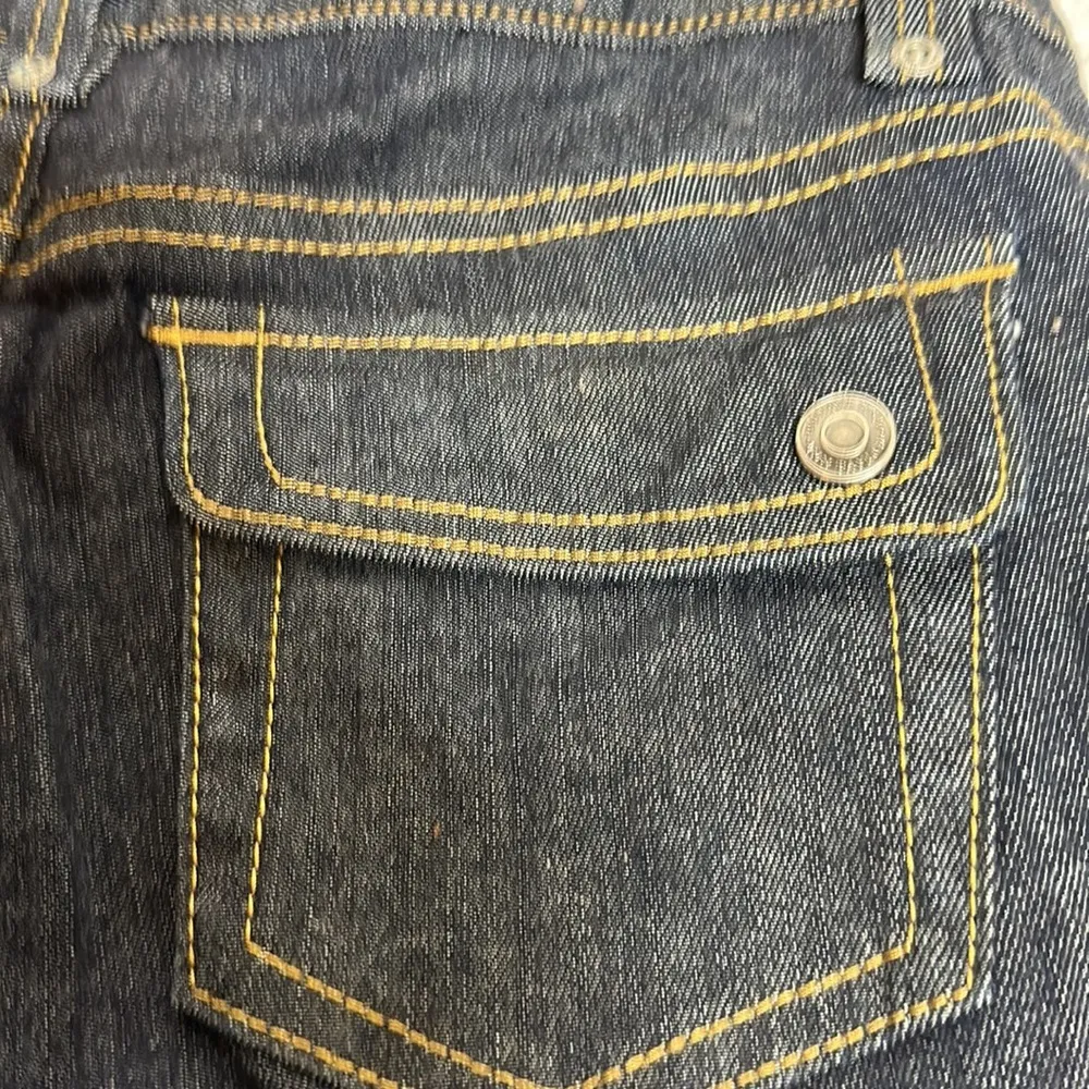 Ann Taylor Capris Denim Sz 8 Blue - Image 6