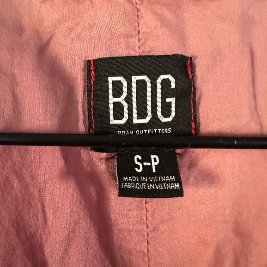 BDG Urban Outfitters Pink Corduroy Zip - Image 4