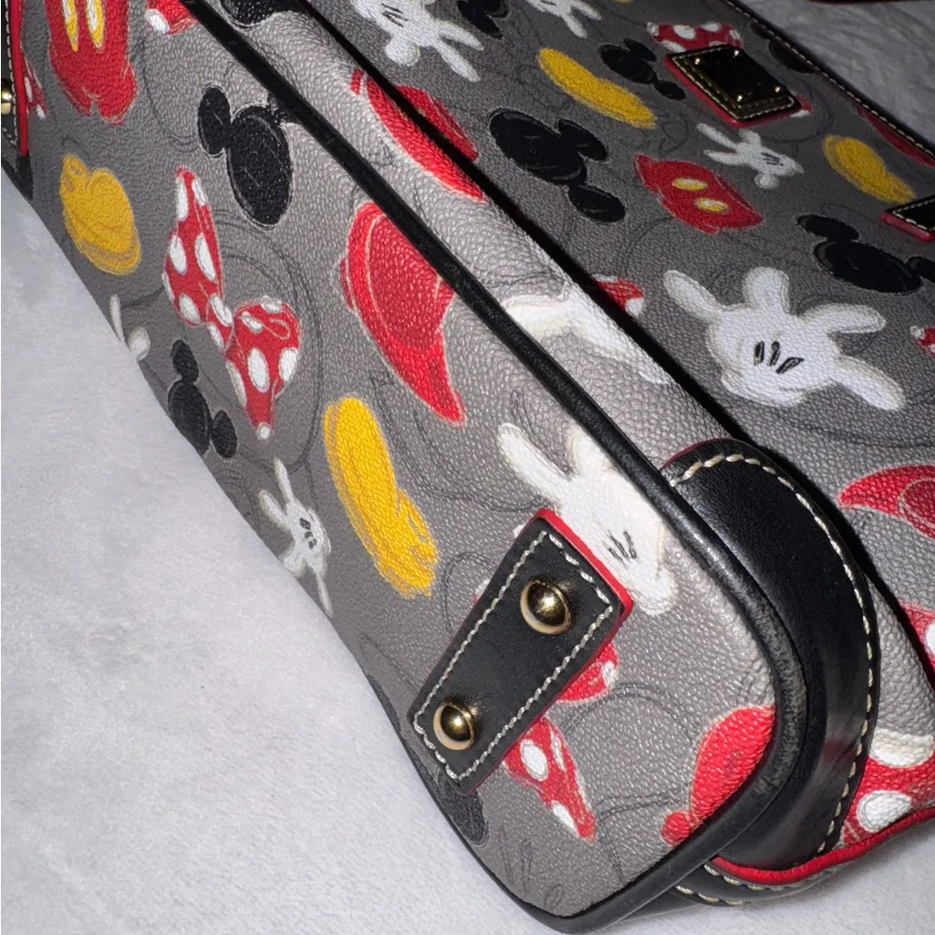 Disney Parks Mickey Mania Body Parts Dooney & Bourke Tote Bag limited edition - Image 2