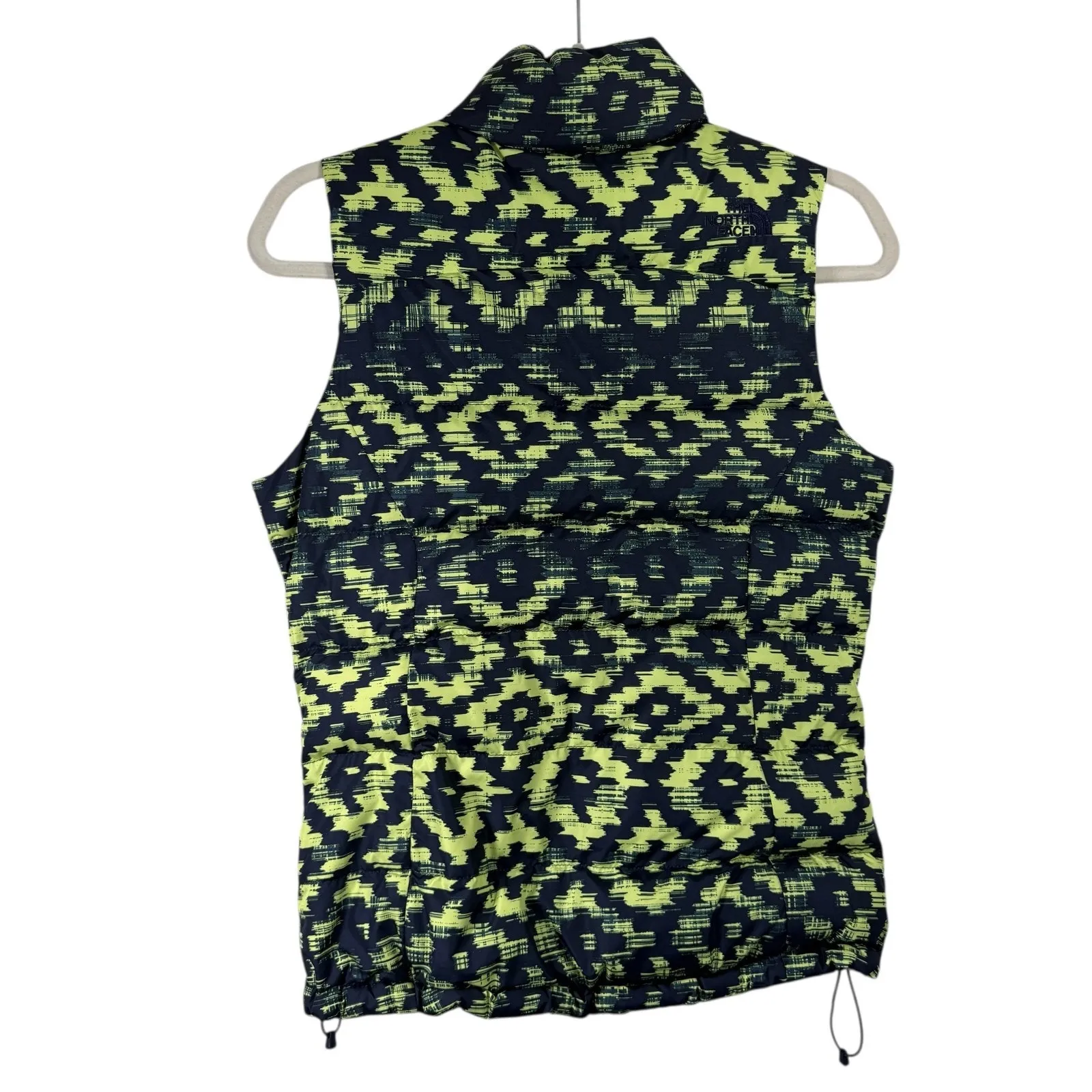 North Face Nuptse 2 Vest Puffer 700 Goose Down Cosmic Blue Outdoor Womens XS - Image 3