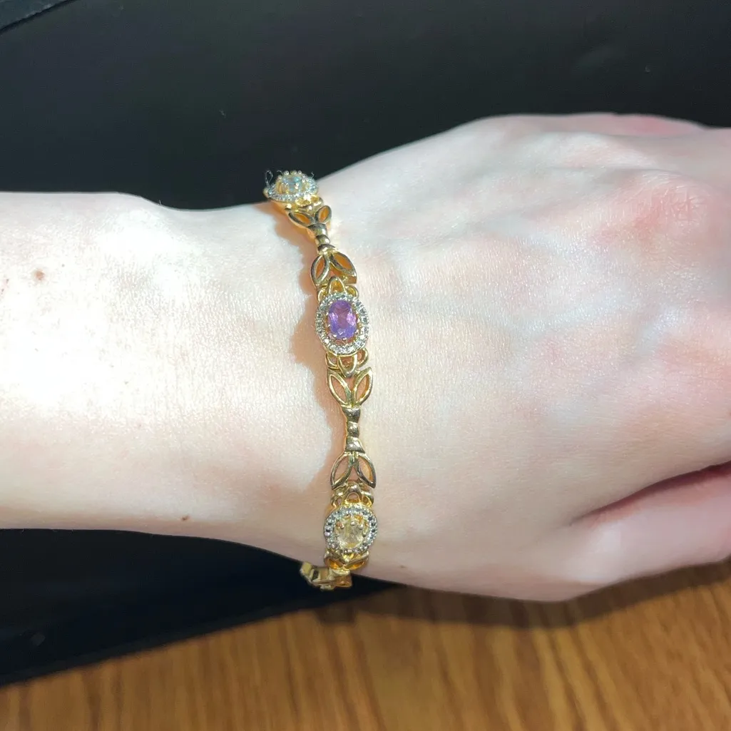 PAJ BR China birth stone bracelet Gold - Image 3