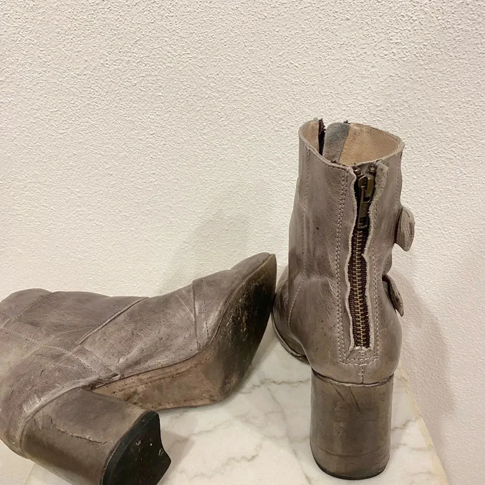 FREEBIRD by Steven  Joey Heeled Booties Size 8 EUC - Image 5
