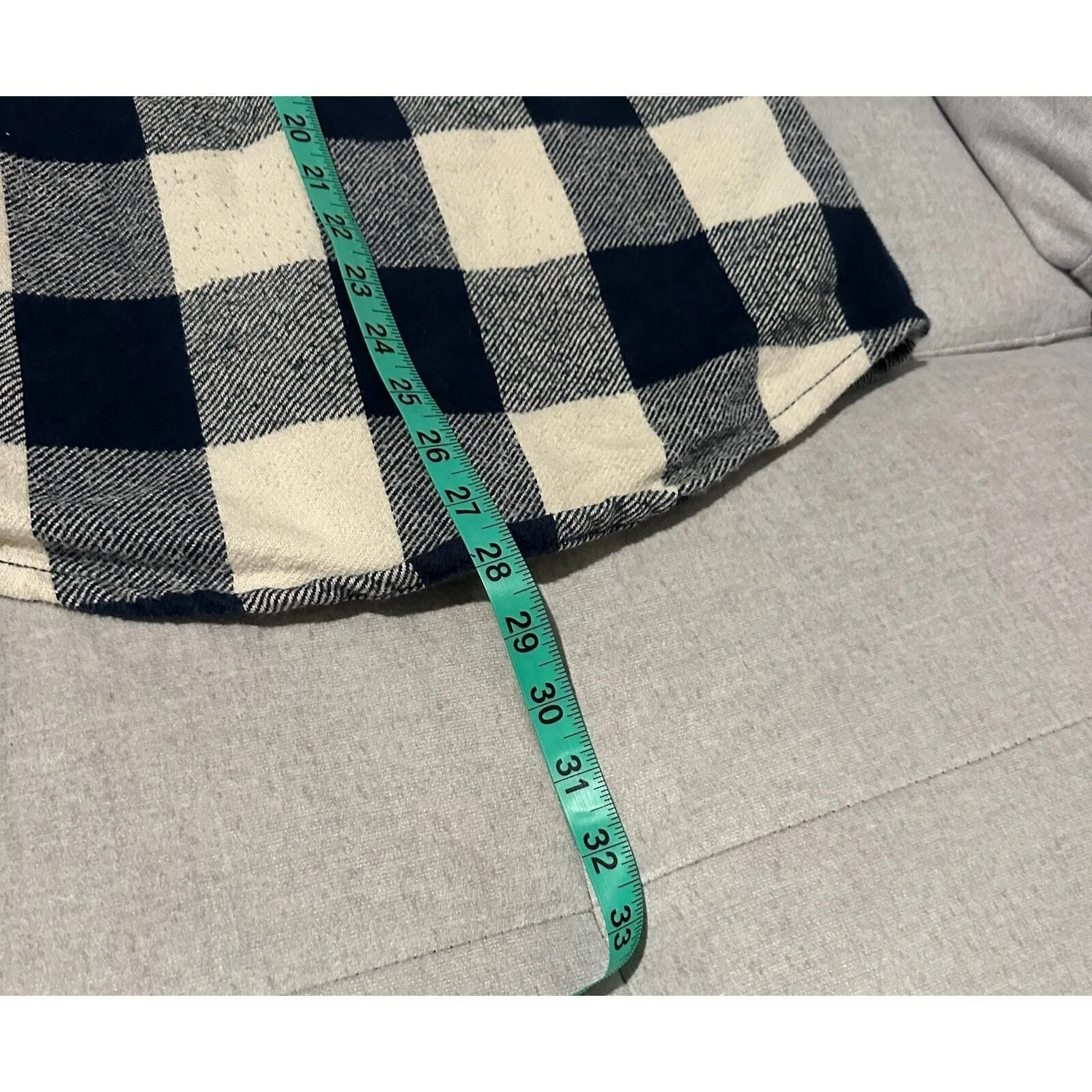 Arizona Jean Co‎ Women Jacket Sz S Buffalo Plaid Flannel Shacket Gorp Outdoors - Image 9