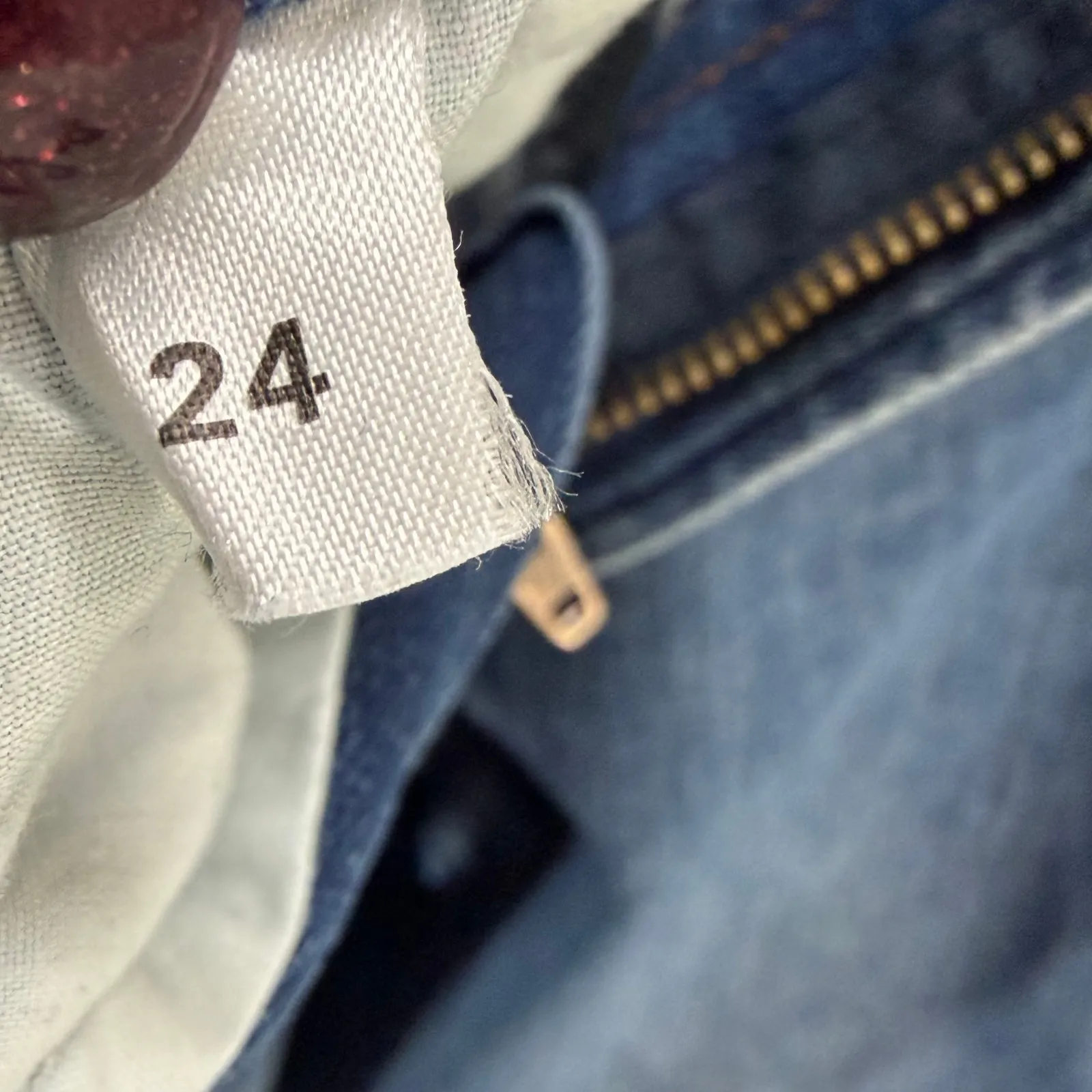 Reformation Harper Skinny Jeans Womens 24 Blue Destin Wash High Rise Casual Chic - Image 13