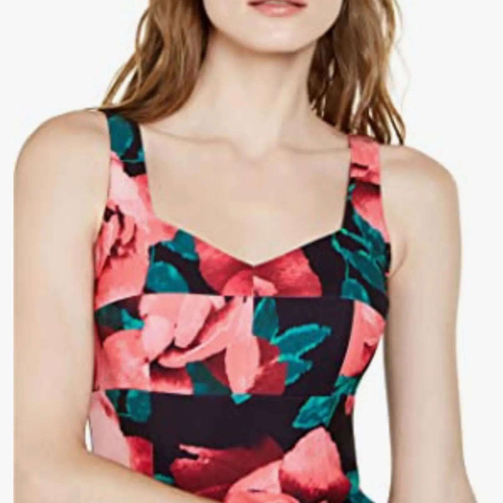 Trina Turk Pernille Dress Size 2 – NWT Black Multi-Floral Fitted Sheath - Image 16