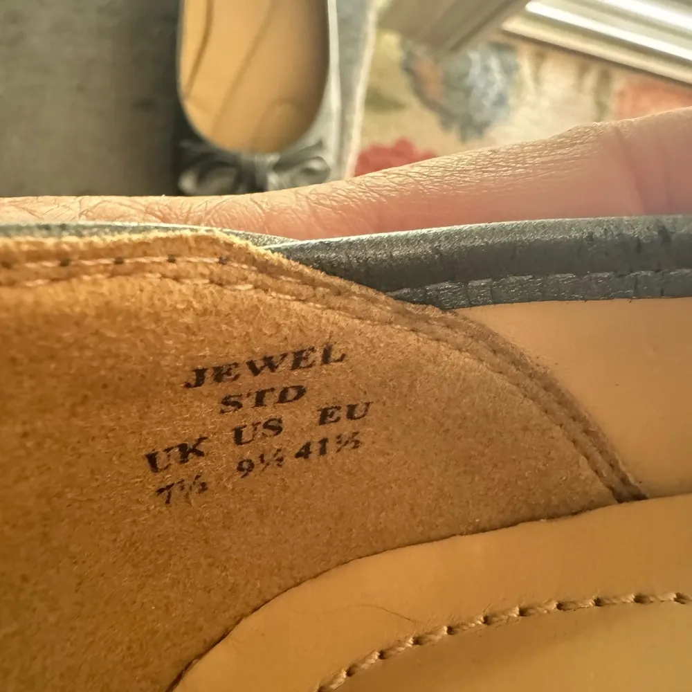 Hotter pewter ballet slipon flats 10 Silver - Image 8