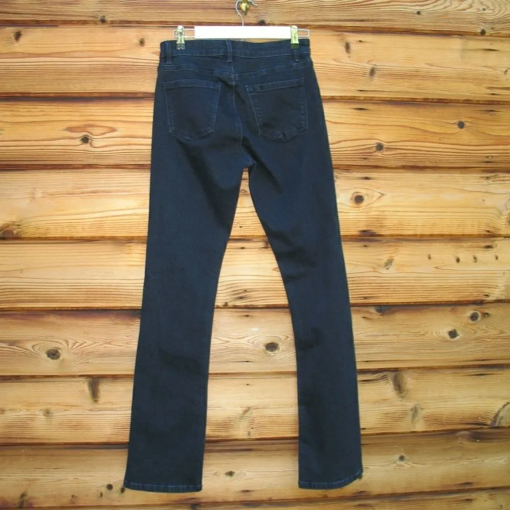 NWT Mid Rise Boot Cut Jeans 6 X 33 Blue - Image 8