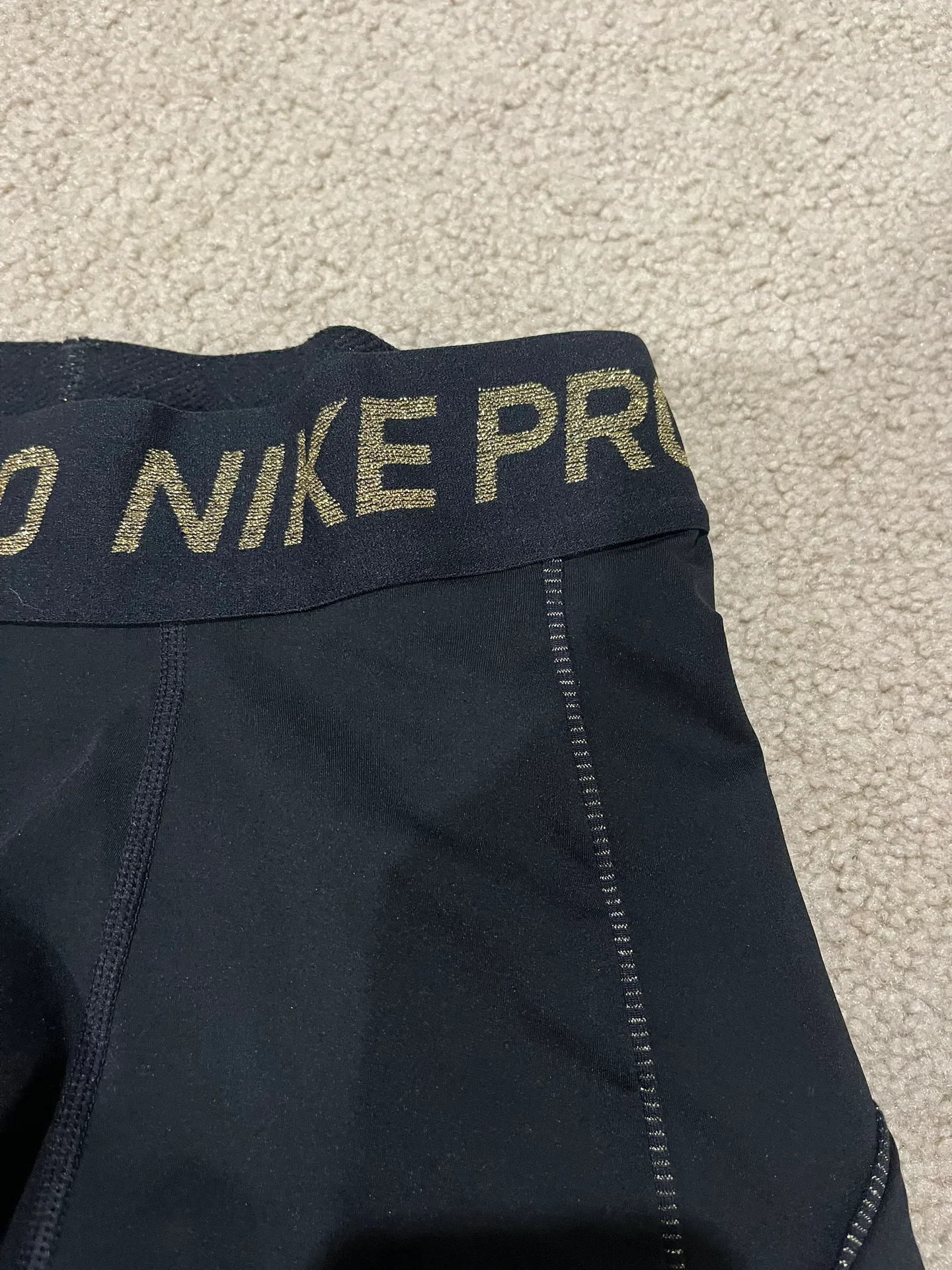 Dri-Fit Pro Spandex Shorts 3” Black - Image 2