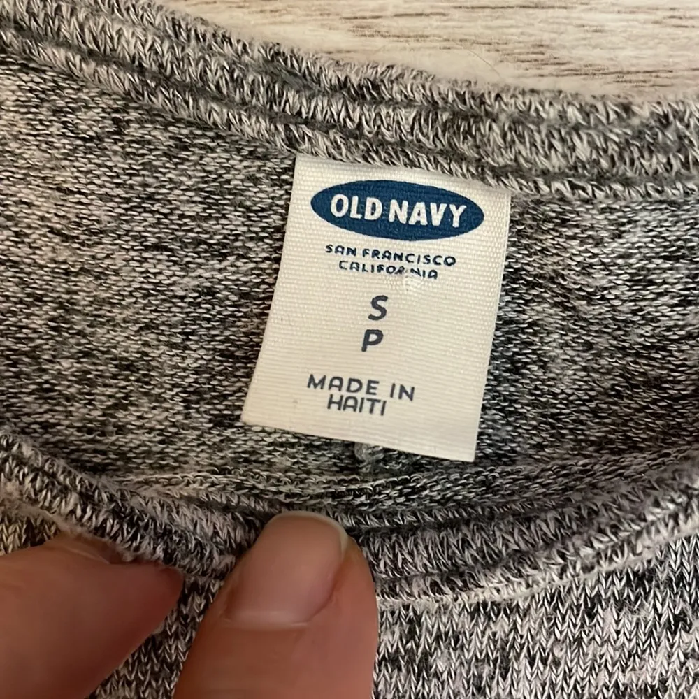 Heather Gray Knit Swing Sleeveless Knee Length Dress Size Small - Image 6