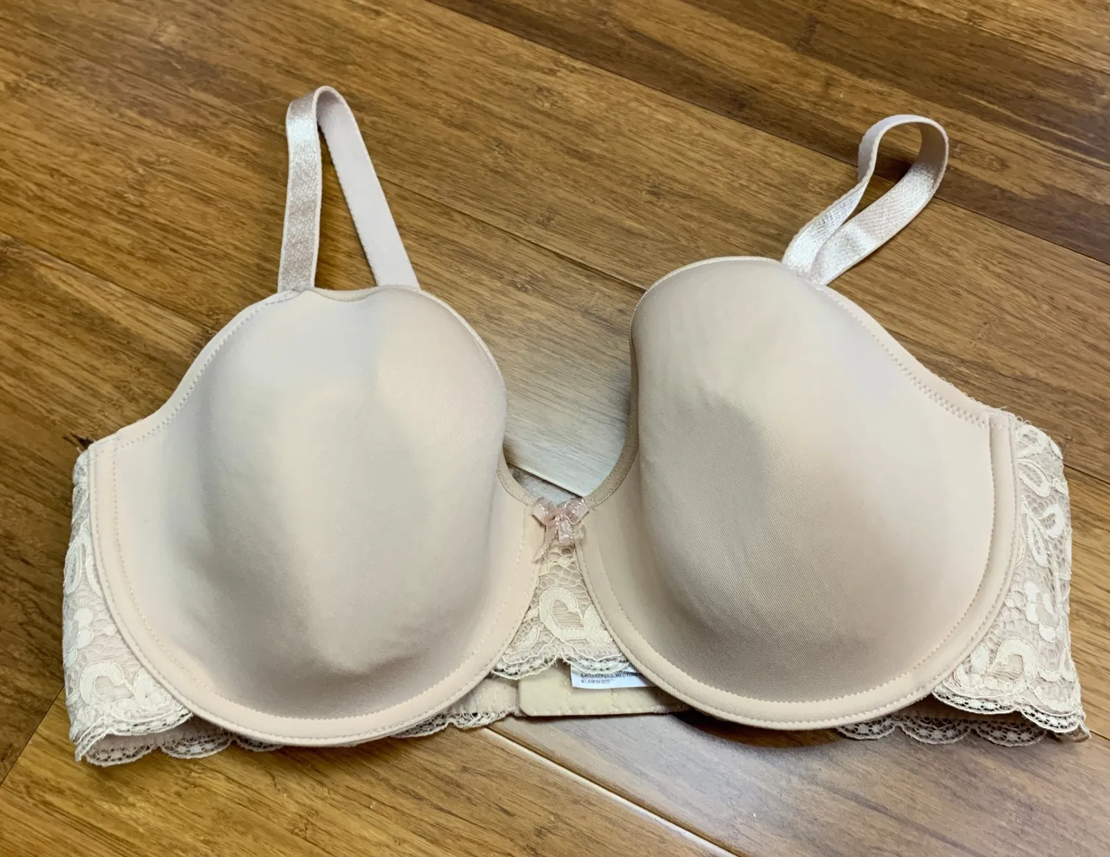 Wacoal Lace Trim Underwire Bra 853166 Womens 36DD Comfortable Everyday Support - Image 1