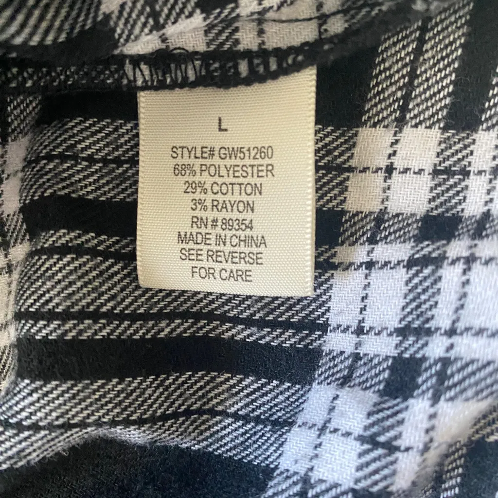 Madison + Hudson Long Adjustable Sleeve Funnel Dress‎ Size L Black Size L - Image 7