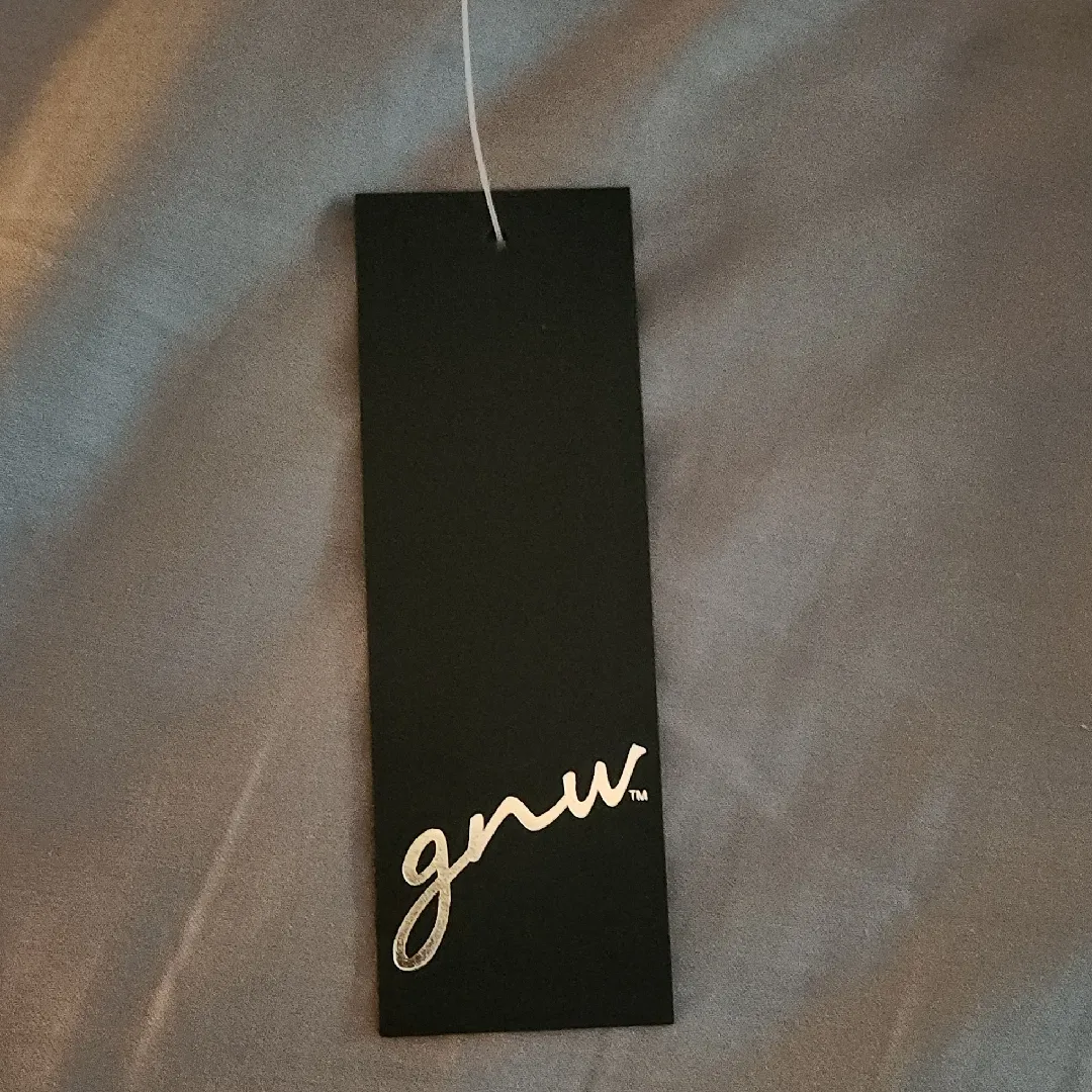 Elegant, satin, shimmering top Gold Size M - Image 6