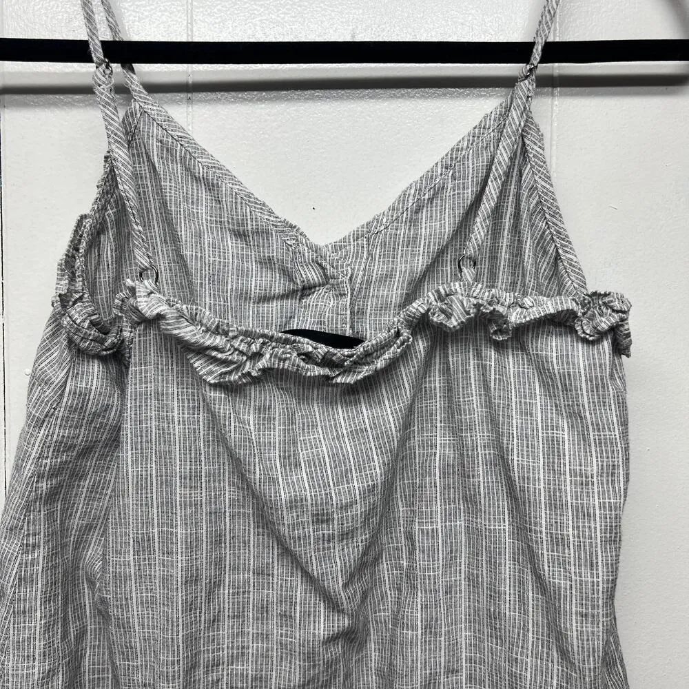 Doe & Rae Fringe Flowy Coquette Beach Western Cottagecore Women's Top Size Small - Image 6