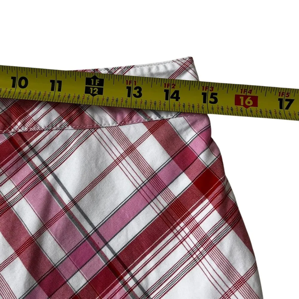 Lady Hagen Multicolor Pleated Golk Skort/Skirt Women Size 4 | 26-12 - Image 7