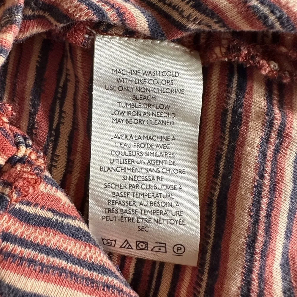 Free people we the free on fire in brown tank hoodie sz XS NWOT - Image 6