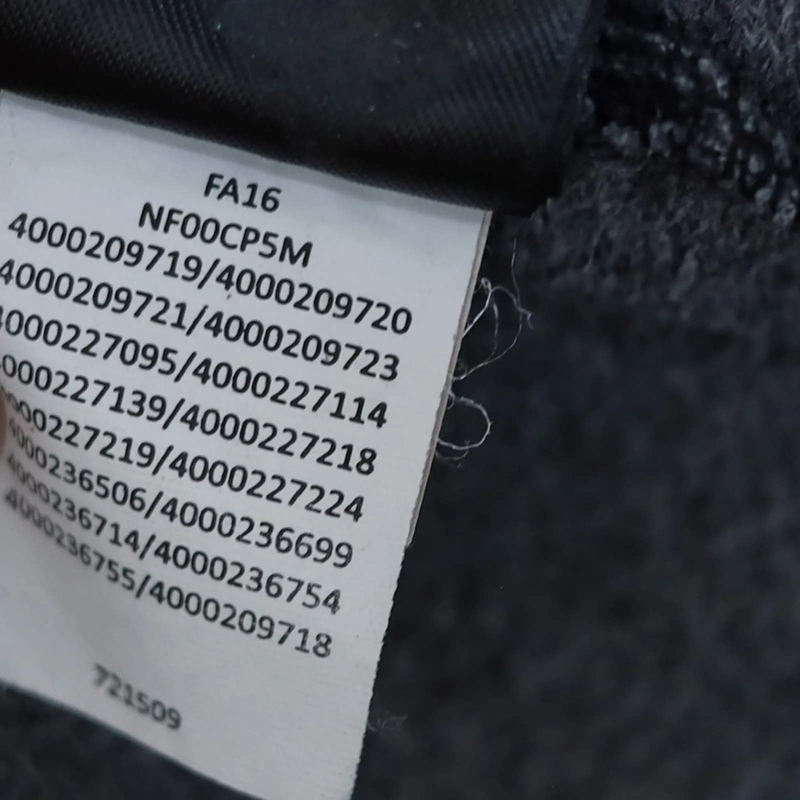 The North Face Womens Small P Jacket Full Zip‎ Gray Black Cinder 100 Athletic - Image 7