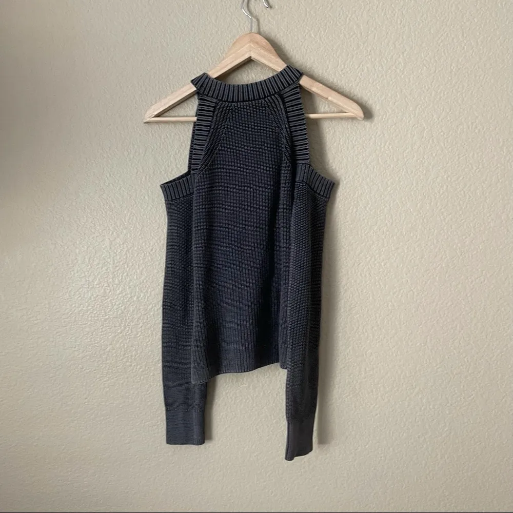 Rag & Bone Dana Marled Knit Cold Shoulder Sweater - Image 43