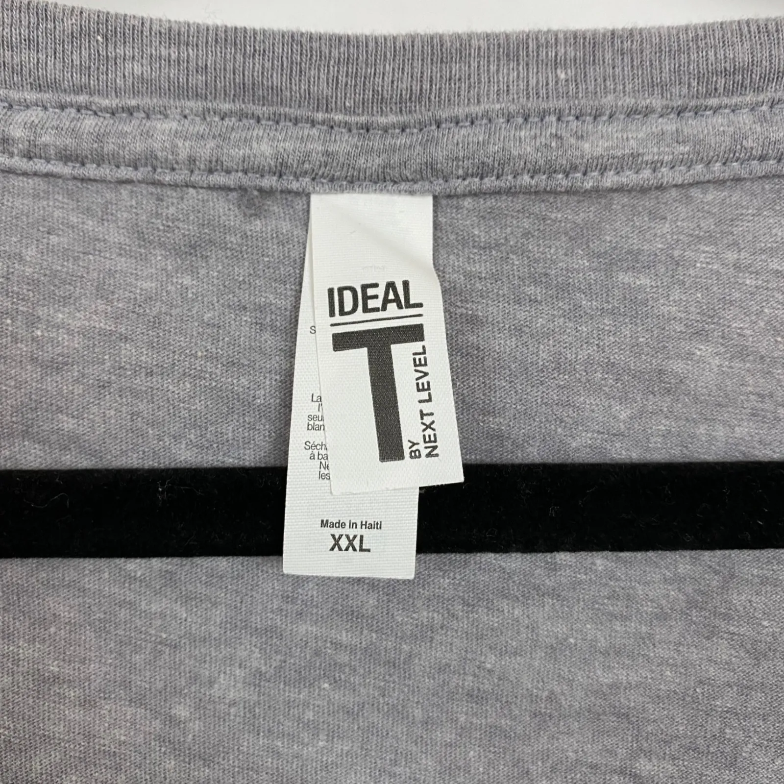 Mrs Bridal Graphic V Neck T Shirt Women's‎ Size XXL Gray - Image 2