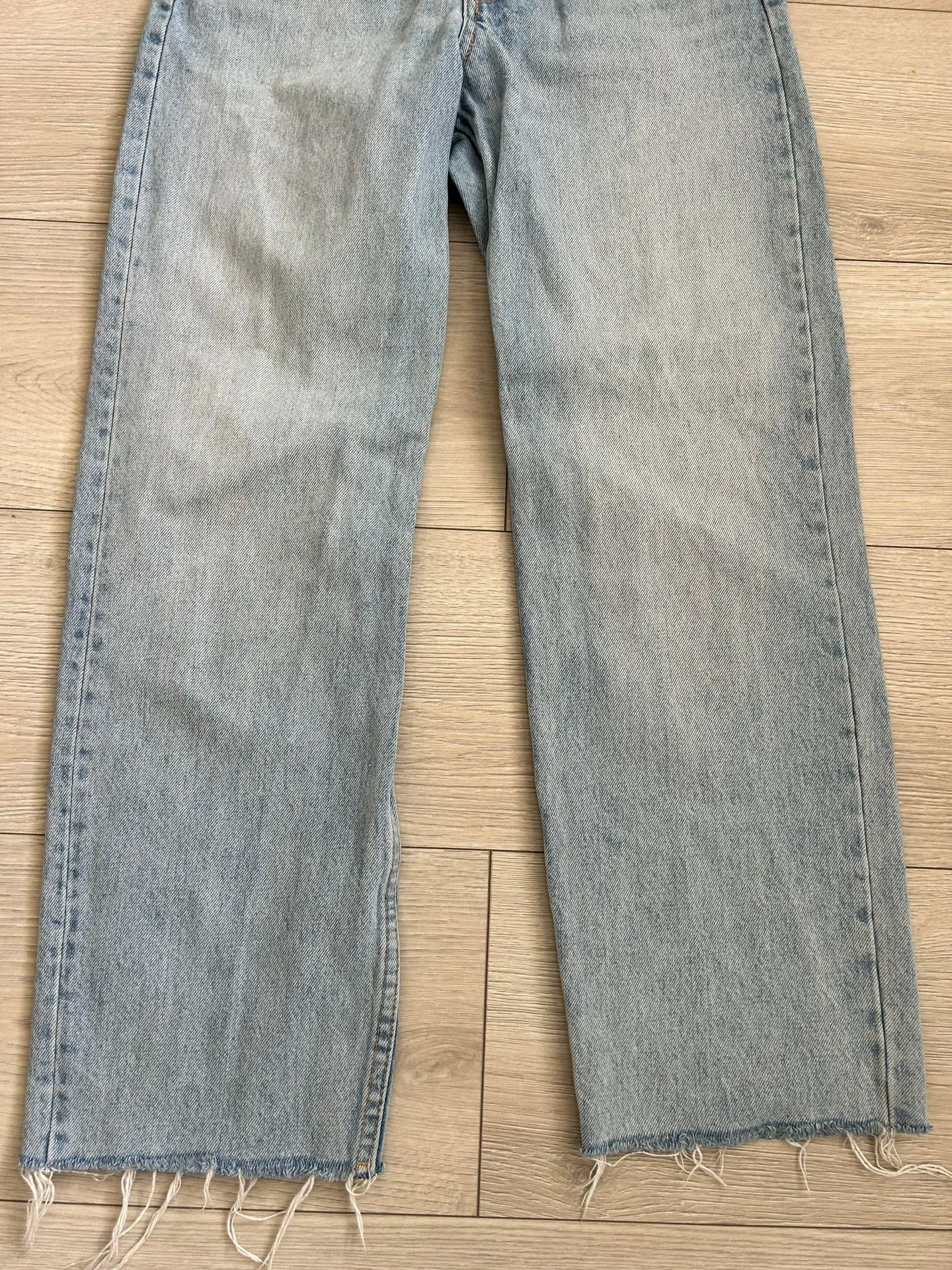 High Rise Straight Leg Jeans - Image 6